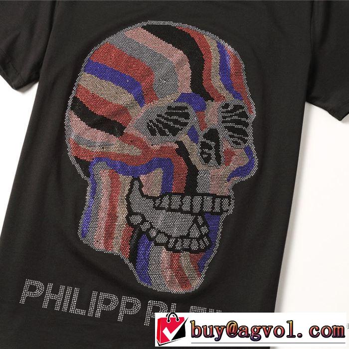 2020年春限定 半袖Tシャツ 幅広いアイテムを展開 フィリッププレイン PHILIPP PLEIN