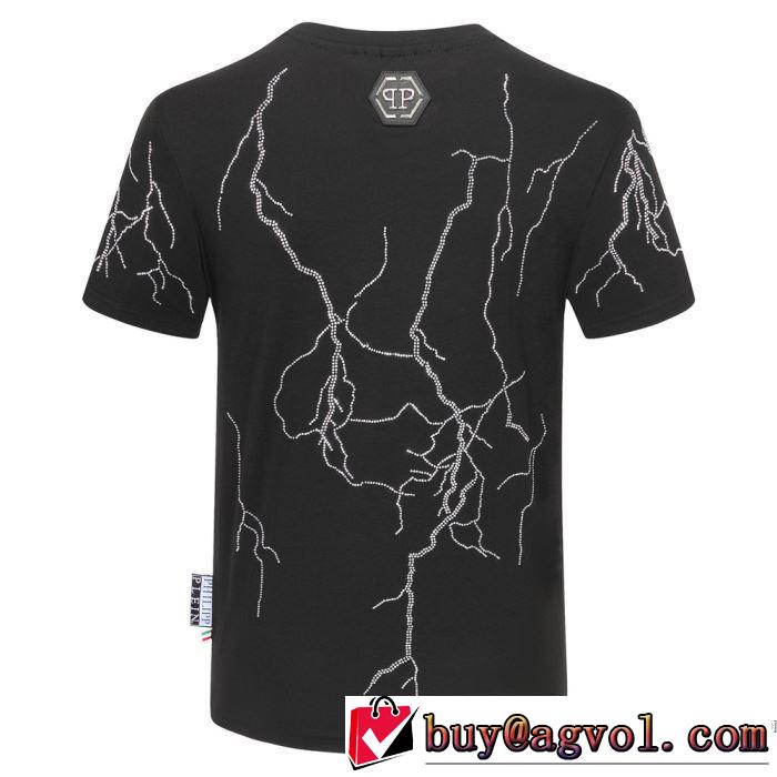PHILIPP PLEIN 3色可選 普段のファッション フィリッププレイン  大人気のブランドの新作 半袖Tシャツ