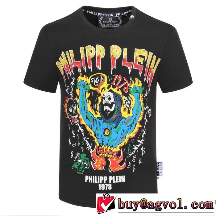確定となる上品 2色可選 半袖Tシャツ 取り入れやすい フィリッププレイン PHILIPP PLEIN 最もオススメ