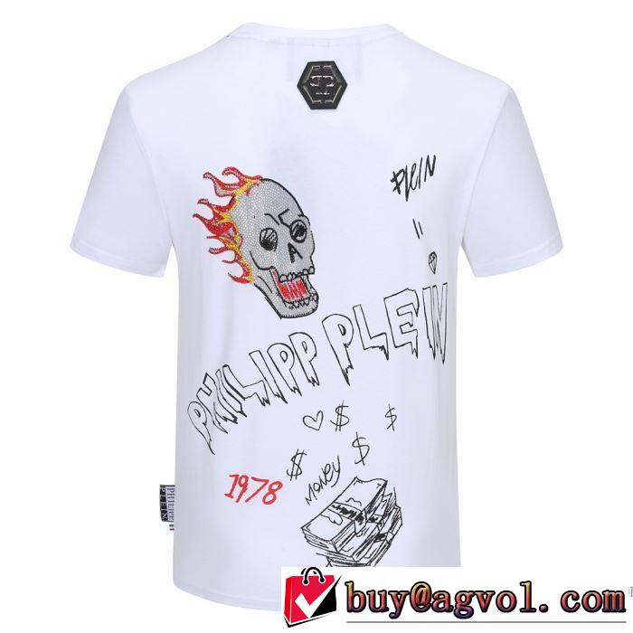 確定となる上品 2色可選 半袖Tシャツ 取り入れやすい フィリッププレイン PHILIPP PLEIN 最もオススメ