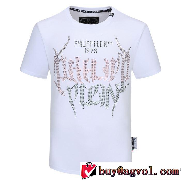 2色可選 2020年春夏コレクション 半袖Tシャツ 日本未入荷カラー フィリッププレイン PHILIPP PLEIN