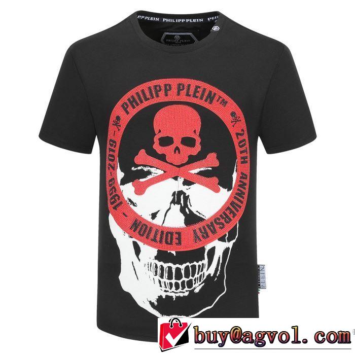 最先端のスタイル 半袖Tシャツ 2色可選 注目度が上昇中 フィリッププレイン PHILIPP PLEIN  2020SS人気