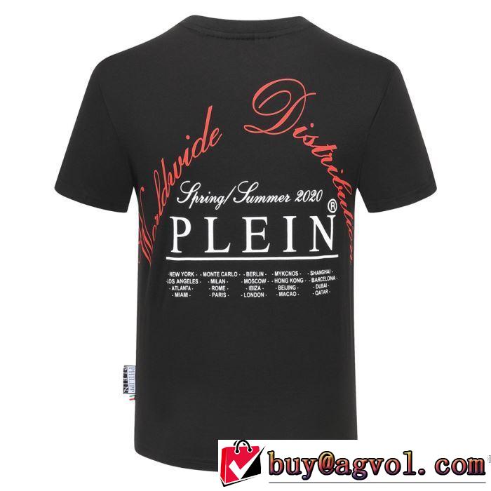 フィリッププレイン2色可選  2年以上連続１位獲得 PHILIPP PLEIN エレガントな雰囲気 半袖Tシャツ