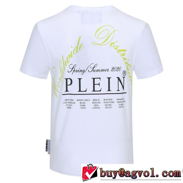 フィリッププレイン2色可選  2年以上連続１位獲得 PHILIPP PLEIN エレガントな雰囲気 半袖Tシャツ