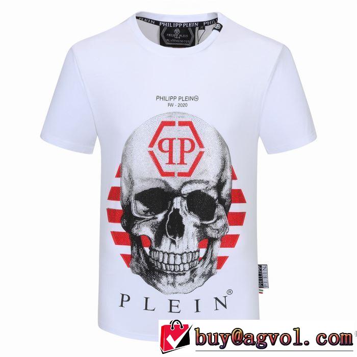 2色可選 普段使いにも最適なアイテム フィリッププレイン PHILIPP PLEIN 半袖Tシャツ ストリート界隈でも人気