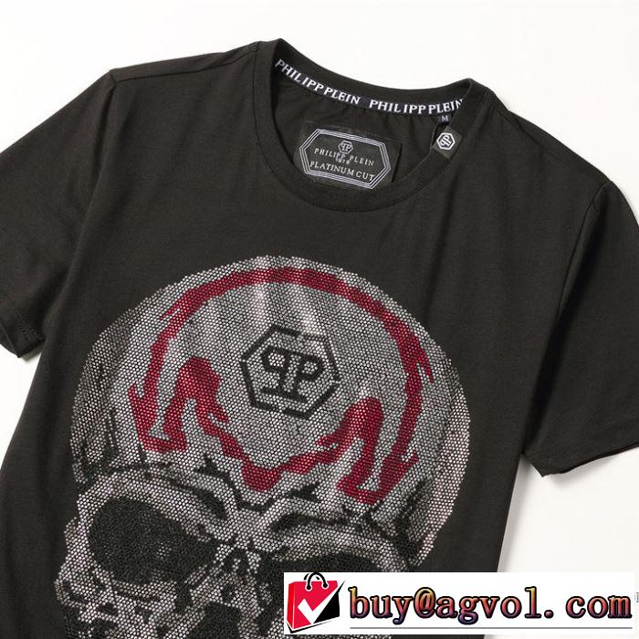 フィリッププレイン 2色可選 20新作です PHILIPP PLEIN ストリート系に大人気 半袖Tシャツ最新の入荷商品