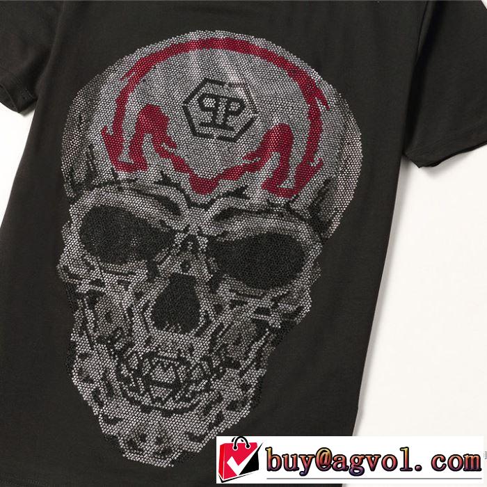 フィリッププレイン 2色可選 20新作です PHILIPP PLEIN ストリート系に大人気 半袖Tシャツ最新の入荷商品