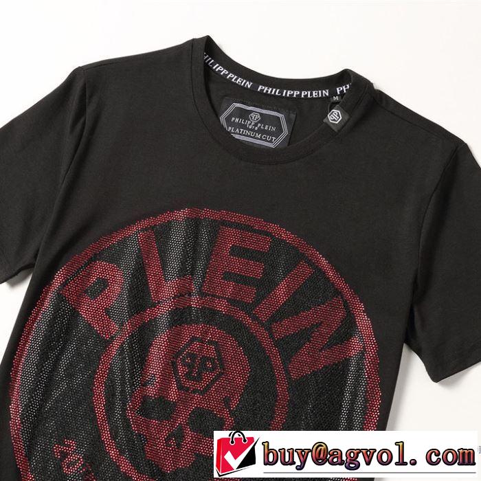 ランキング1位  4色可選 フィリッププレイン PHILIPP PLEIN 愛らしい春の新作 半袖Tシャツ2020話題の商品