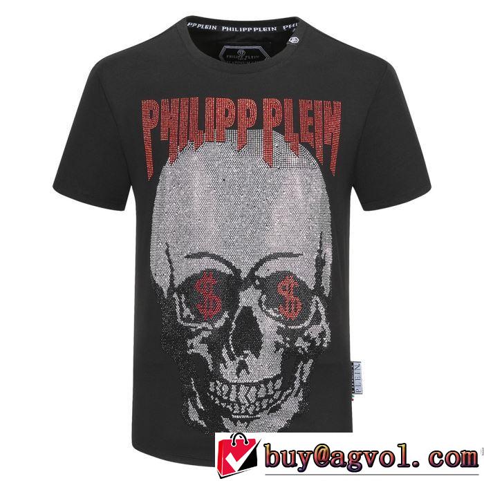 フィリッププレイン 2色可選 飽きもこないデザイン PHILIPP PLEIN 差をつけたい人にもおすすめ 半袖Tシャツ