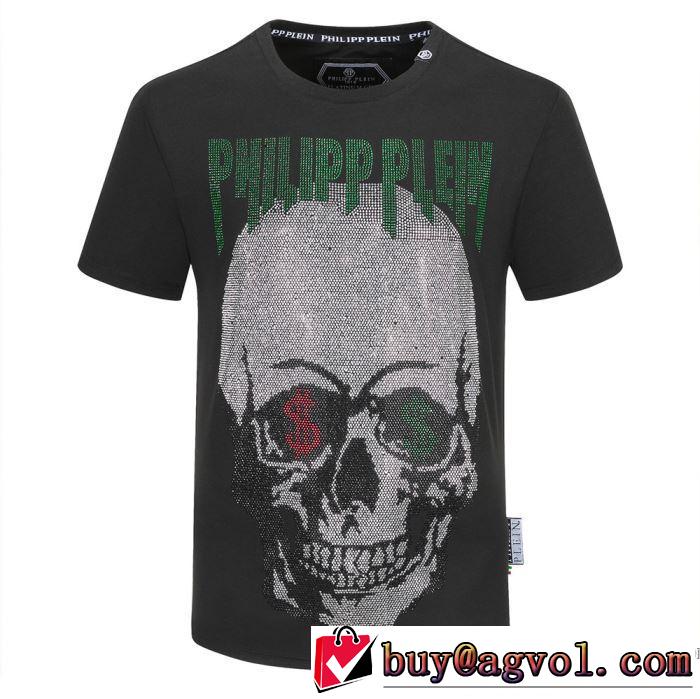 フィリッププレイン 2色可選 飽きもこないデザイン PHILIPP PLEIN 差をつけたい人にもおすすめ 半袖Tシャツ