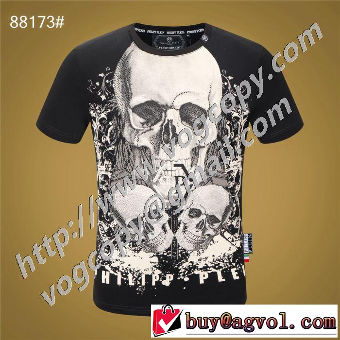2色可選 フィリッププレイン今季の主力おすすめ  PHILIPP PLEIN 本当に嬉しいアイテム  半袖Tシャツ