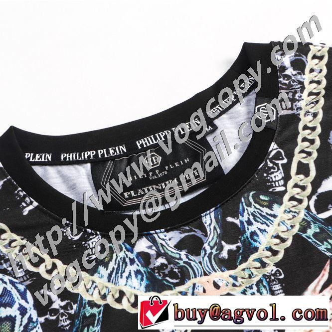 半袖Tシャツ 春夏コレクション新品 フィリッププレイン 普段見ないデザインばかり PHILIPP PLEIN