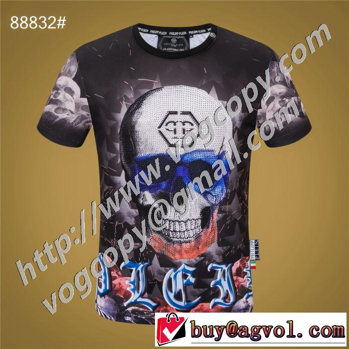 PHILIPP PLEIN エレガントな雰囲気 フィリッププレイン  おしゃれな人が持っている  半袖Tシャツ