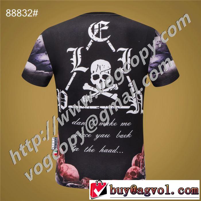 PHILIPP PLEIN エレガントな雰囲気 フィリッププレイン  おしゃれな人が持っている  半袖Tシャツ