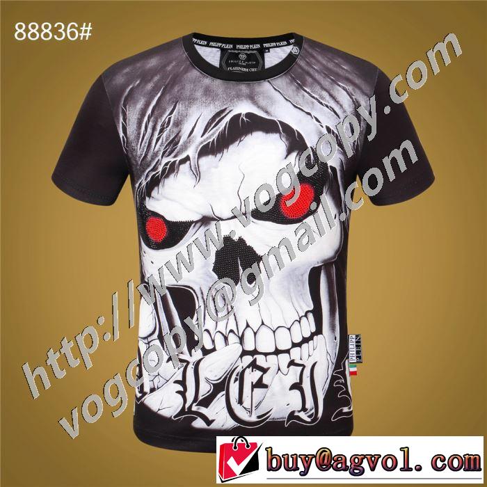 コーデの完成度を高める フィリッププレイン半袖Tシャツ  PHILIPP PLEIN  この時期の一番人気は