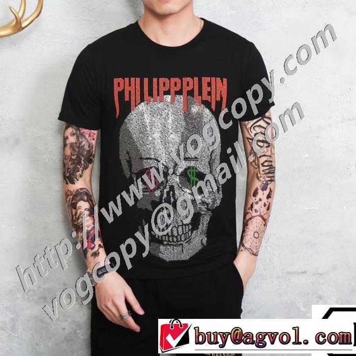 安心の実績 半袖Tシャツ 2色可選 愛らしい春の新作 フィリッププレイン 2020話題の商品 PHILIPP PLEIN