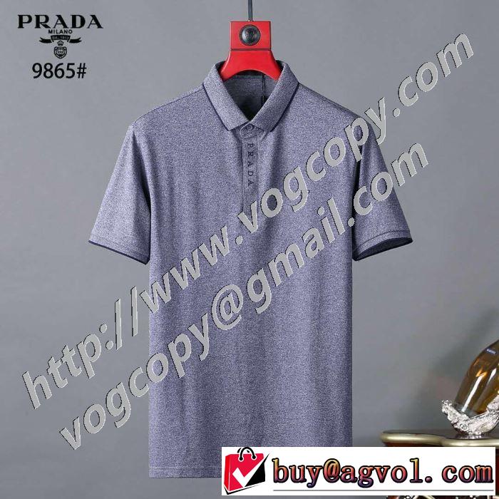 プラダ海外でも大人気 3色可選  PRADA 日本未入荷カラー 半袖Tシャツ 注目を集めてる