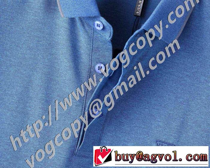 プラダ海外でも大人気 3色可選  PRADA 日本未入荷カラー 半袖Tシャツ 注目を集めてる