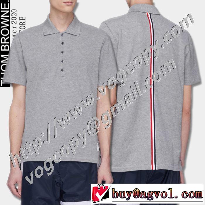 トムブラウンエレガントな雰囲気 多色可選  THOM BROWNE おしゃれな人が持っている 半袖Tシャツ