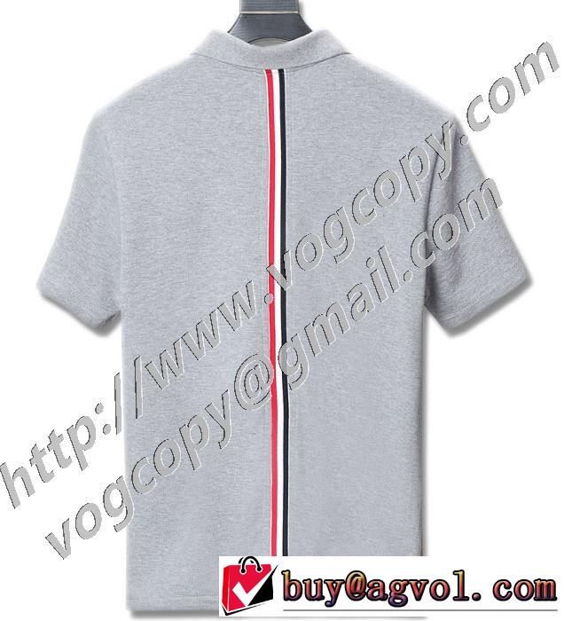 トムブラウンエレガントな雰囲気 多色可選  THOM BROWNE おしゃれな人が持っている 半袖Tシャツ