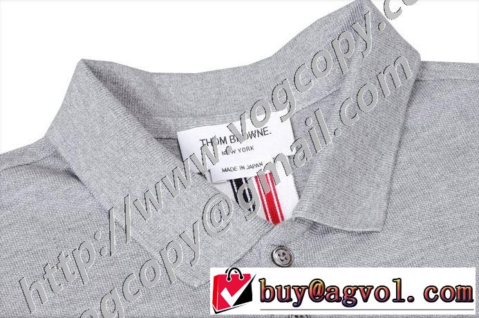 トムブラウンエレガントな雰囲気 多色可選  THOM BROWNE おしゃれな人が持っている 半袖Tシャツ