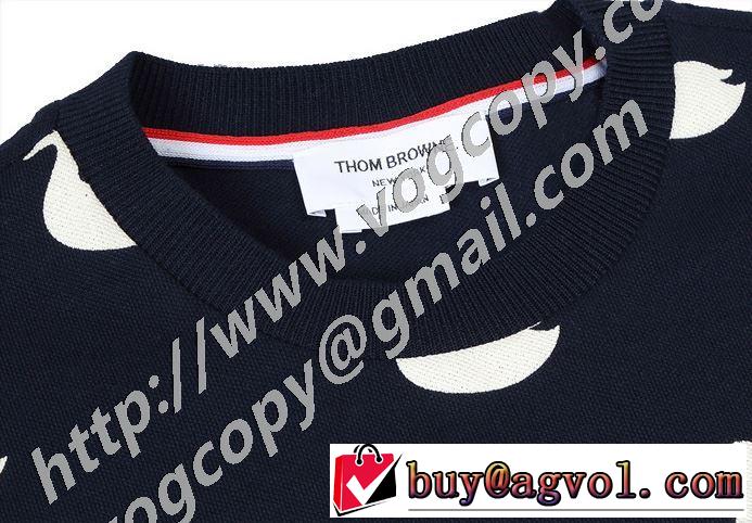 2色可選 スタイルアップ 半袖Tシャツ シンプルなファッション トムブラウン 2020モデル  THOM BROWNE