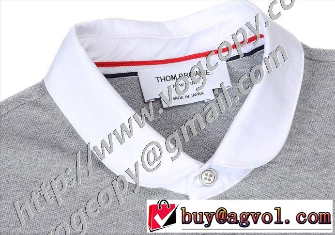 3色可選 トムブラウン どのアイテムも手頃な価格で THOM BROWNE トレンド最先端のアイテム 半袖Tシャツ