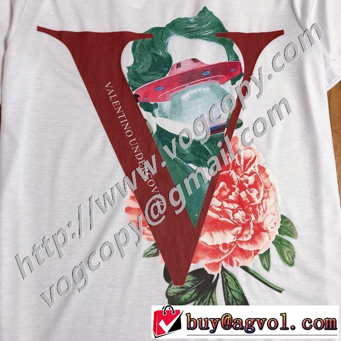 春夏コレクション新品  2色可選 半袖Tシャツ 差をつけたい人にもおすすめ ヴァレンティノ VALENTINO