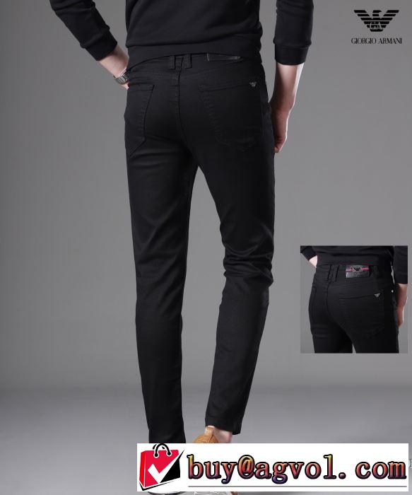20SS☆送料込 2色可選 デニムパンツ おしゃれに大人の必見 アルマーニ ARMANI 普段のファッション