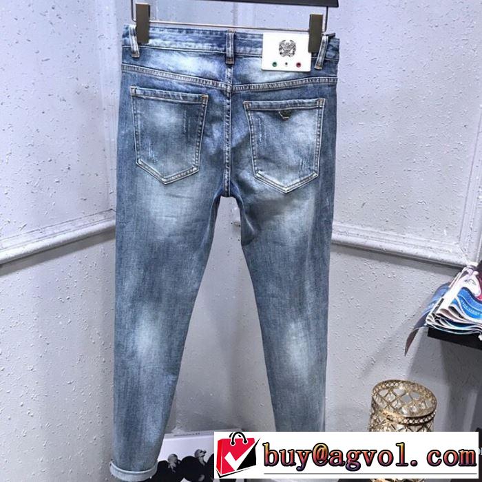 日本未入荷カラー デニムパンツ 確定となる上品 アルマーニ ARMANI 海外限定ライン