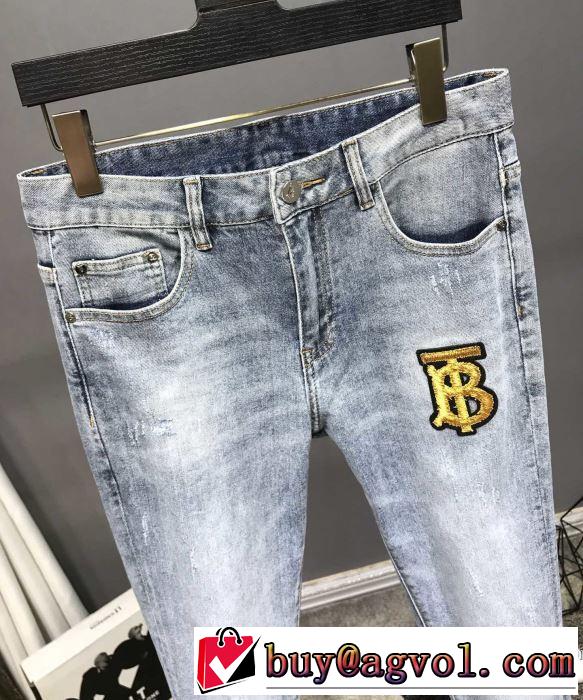 バーバリー海外限定ライン  BURBERRY 20SSトレンド ジーンズ 使いやすい新品