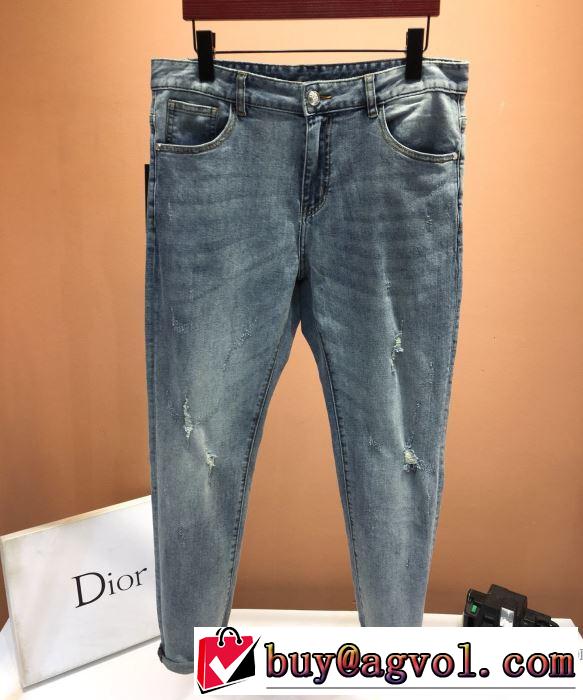 使い勝手 DIOR 2020限定色 ディオール コピー ジーンズ メンズ デニム 新作 ストレッチコットン ジーンズ 値段 激安
