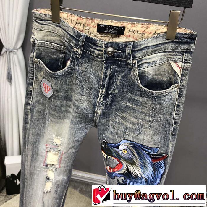 手頃価格でカブり知らず フィリッププレイン PHILIPP PLEIN 価格も嬉しいアイテム ジーンズ