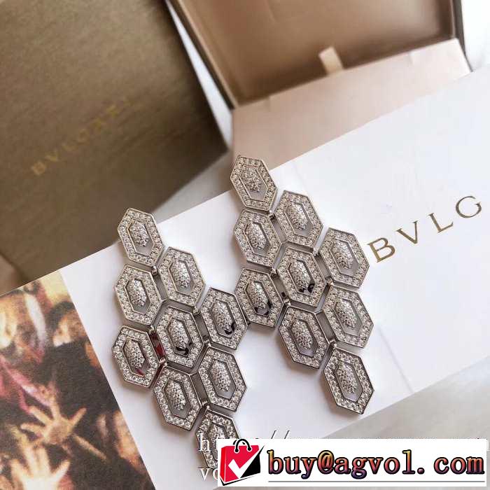 2020春新作 ブルガリ BVLGARI ファッショニスタを中心に新品が非常に人気 ピアス
