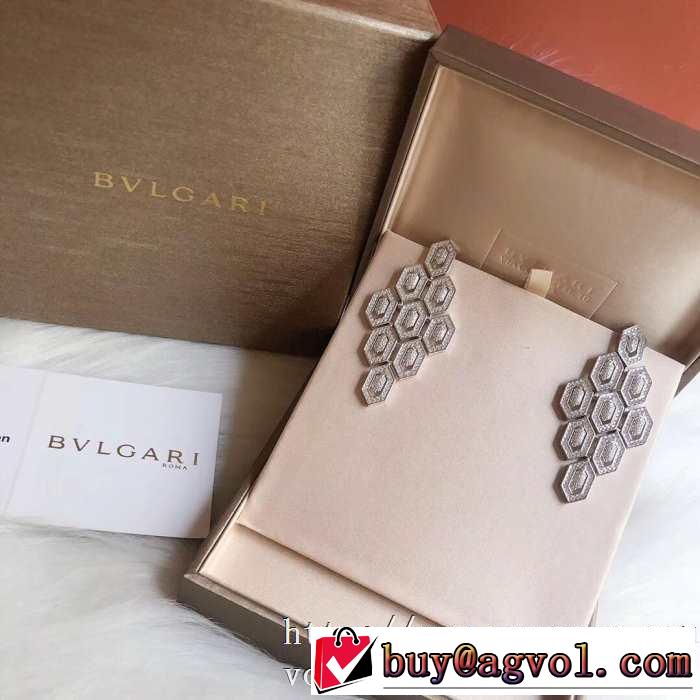 2020春新作 ブルガリ BVLGARI ファッショニスタを中心に新品が非常に人気 ピアス