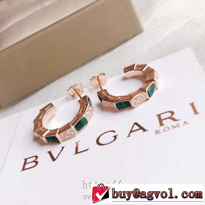 安心安全人気通販 ブルガリファッションに合わせ  BVLGARI  ピアス 2020年春夏コレクション