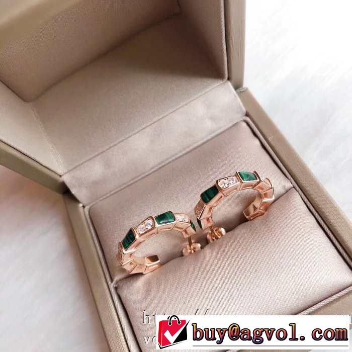 安心安全人気通販 ブルガリファッションに合わせ  BVLGARI  ピアス 2020年春夏コレクション