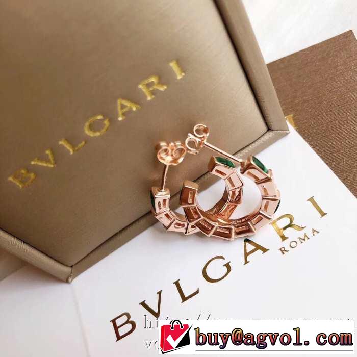 安心安全人気通販 ブルガリファッションに合わせ  BVLGARI  ピアス 2020年春夏コレクション