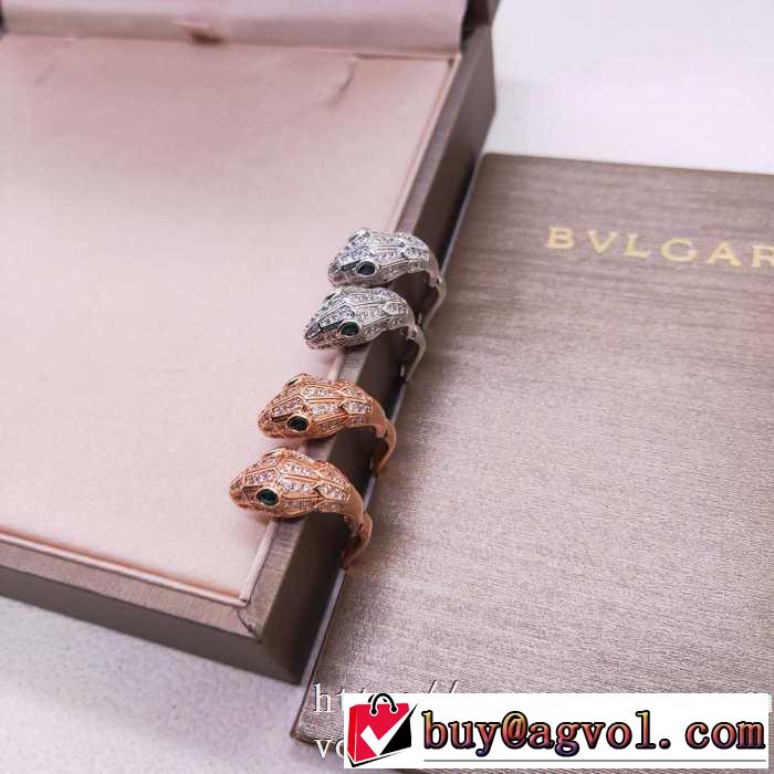 BVLGARI 2色可選 2020年春夏コレクション ピアス 大人気のブランドの新作 ブルガリ