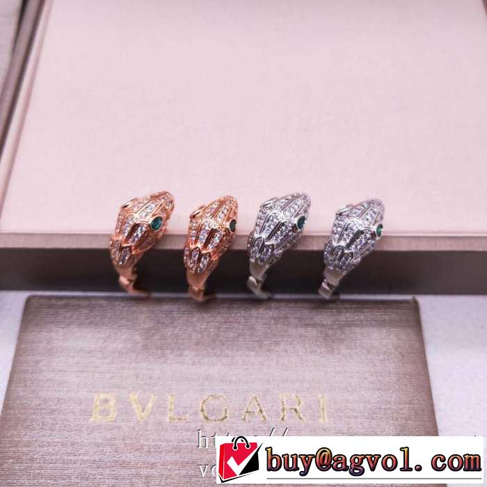 BVLGARI 2色可選 2020年春夏コレクション ピアス 大人気のブランドの新作 ブルガリ