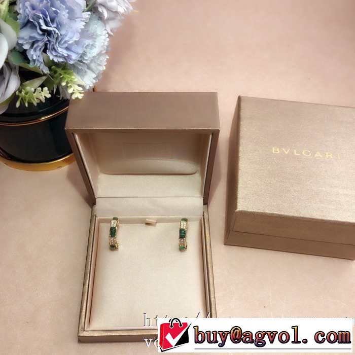 春夏コレクション新品 ブルガリ BVLGARI おしゃれな人が持っている  ピアス 20SS☆送料込