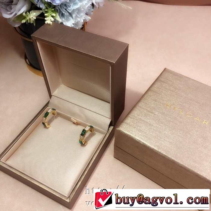 春夏コレクション新品 ブルガリ BVLGARI おしゃれな人が持っている  ピアス 20SS☆送料込