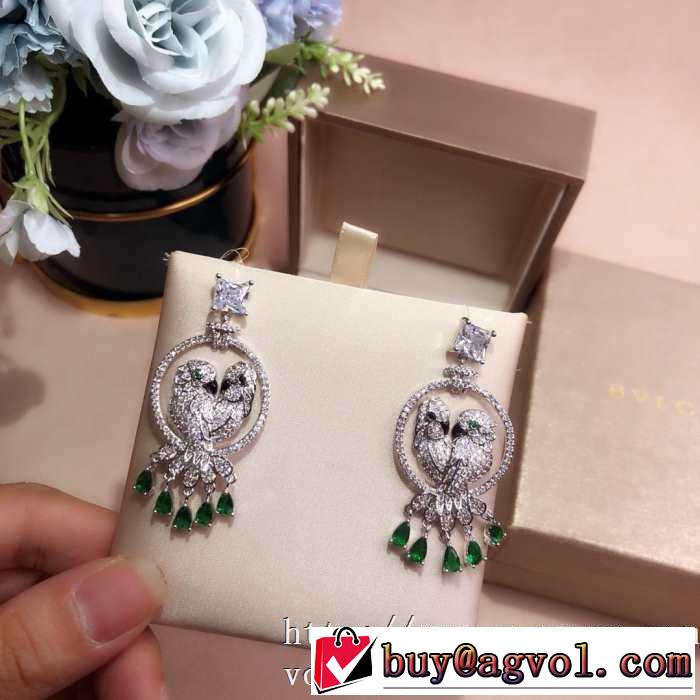 ブルガリ2020SS人気  BVLGARI  ファッショニスタを中心に新品が非常に人気 ピアス