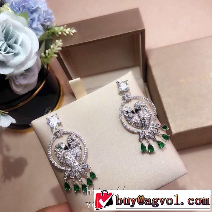 ブルガリ2020SS人気  BVLGARI  ファッショニスタを中心に新品が非常に人気 ピアス