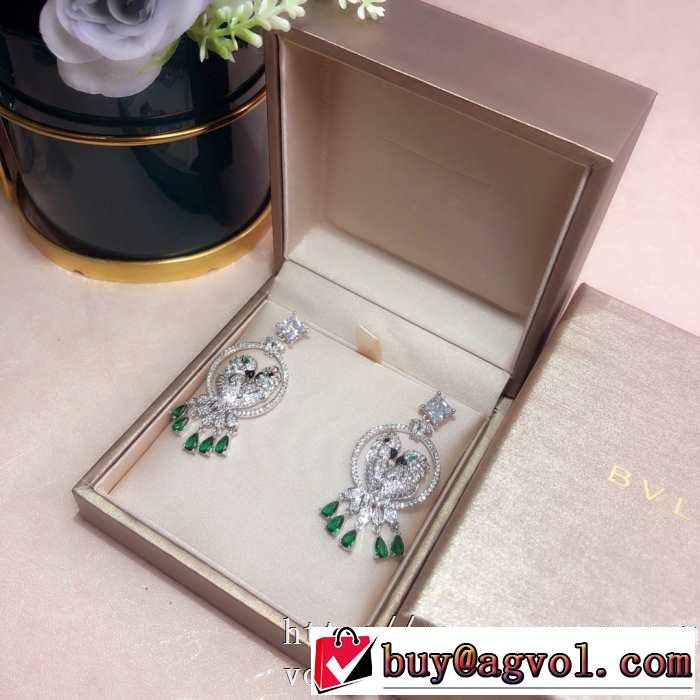 ブルガリ2020SS人気  BVLGARI  ファッショニスタを中心に新品が非常に人気 ピアス