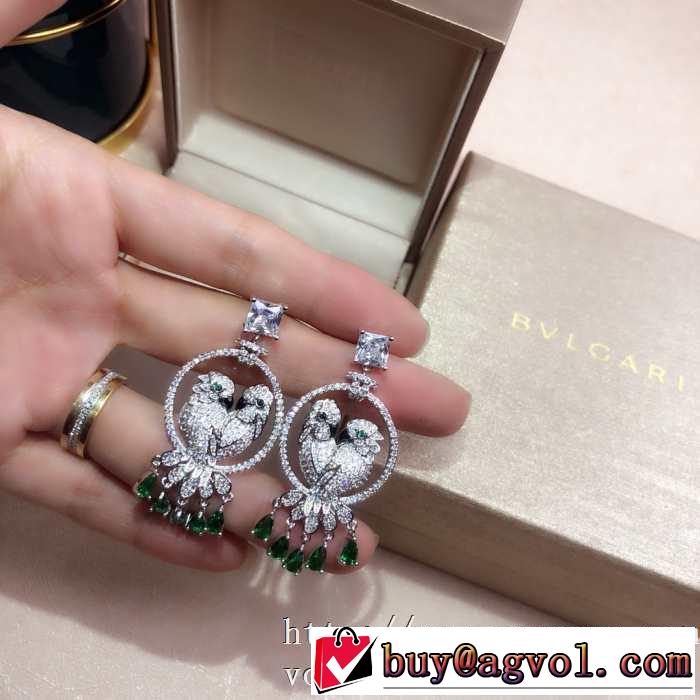 ブルガリ2020SS人気  BVLGARI  ファッショニスタを中心に新品が非常に人気 ピアス