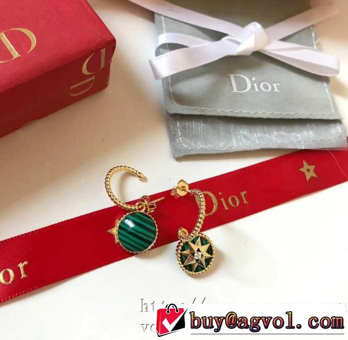 2色可選  ディオールお値段もお求めやすい DIOR  ピアス  ストリート界隈でも人気