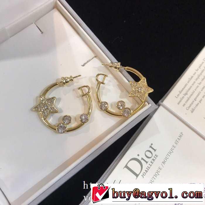 2020話題の商品 ディオール DIOR 高級感のある素材 ピアス  春夏コレクション新品