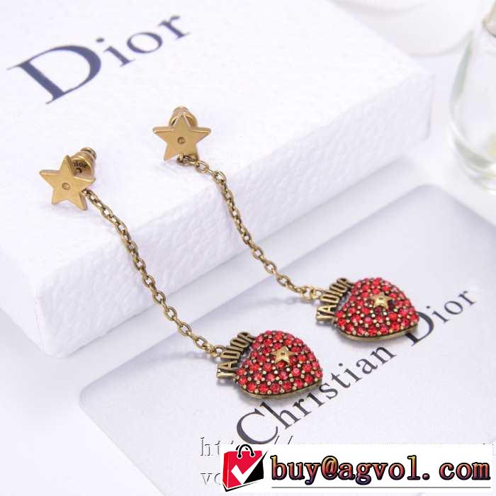 ディオール20SSトレンド DIOR  ピアスやはり人気ブランド  2色可選 大人気のブランドの新作