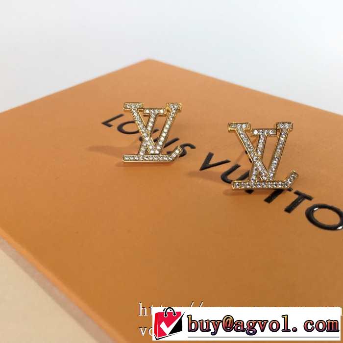 20SSトレンド 2色可選 ルイ ヴィトン老舗ブランド LOUIS VUITTON ピアス 確定となる上品